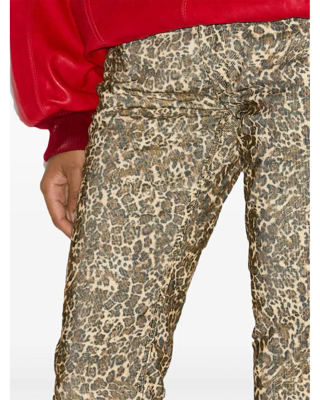 Isabel Marant Natural Ferni Straight Trousers
