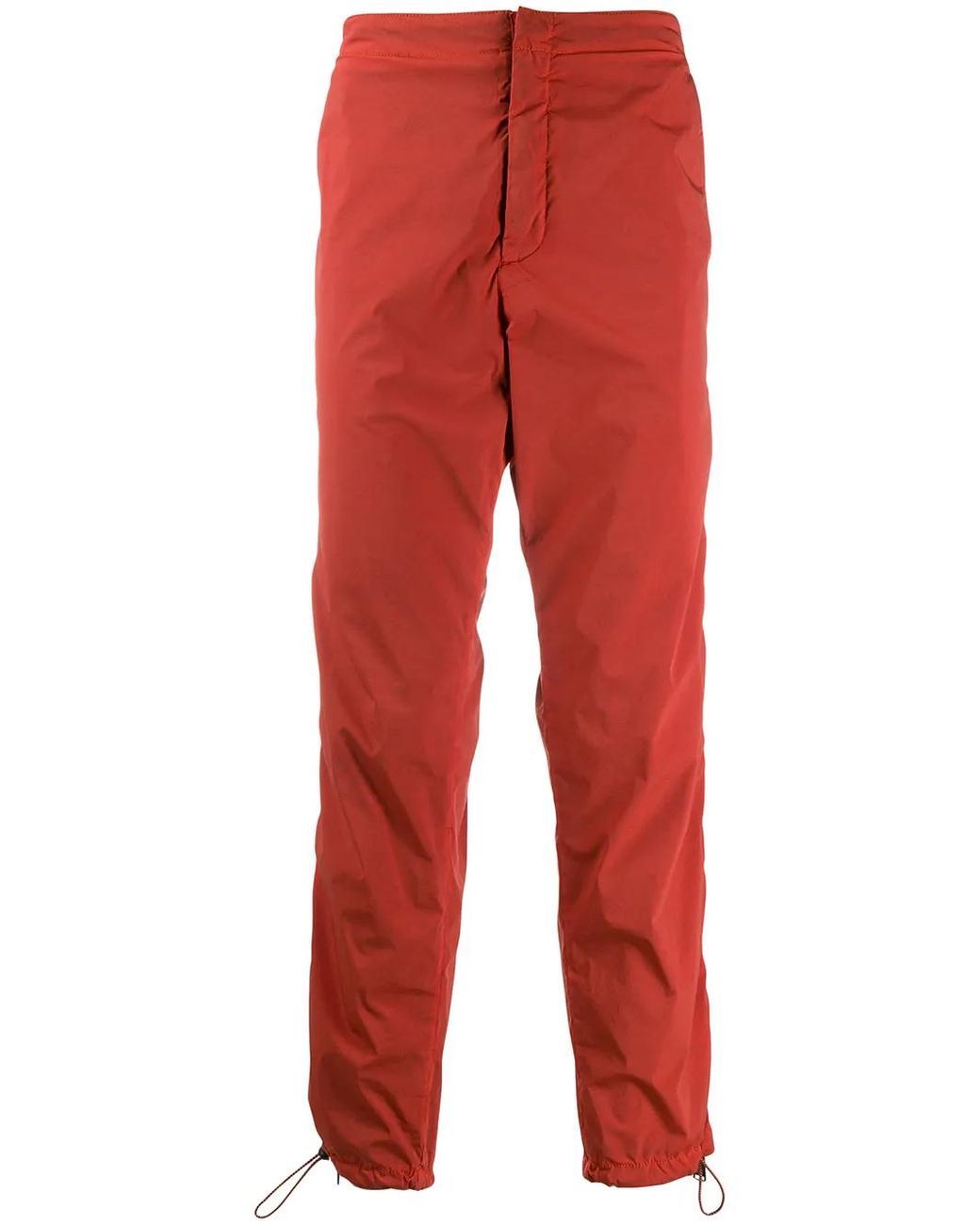 Heron Preston Red Side Zipped Trousers for men
