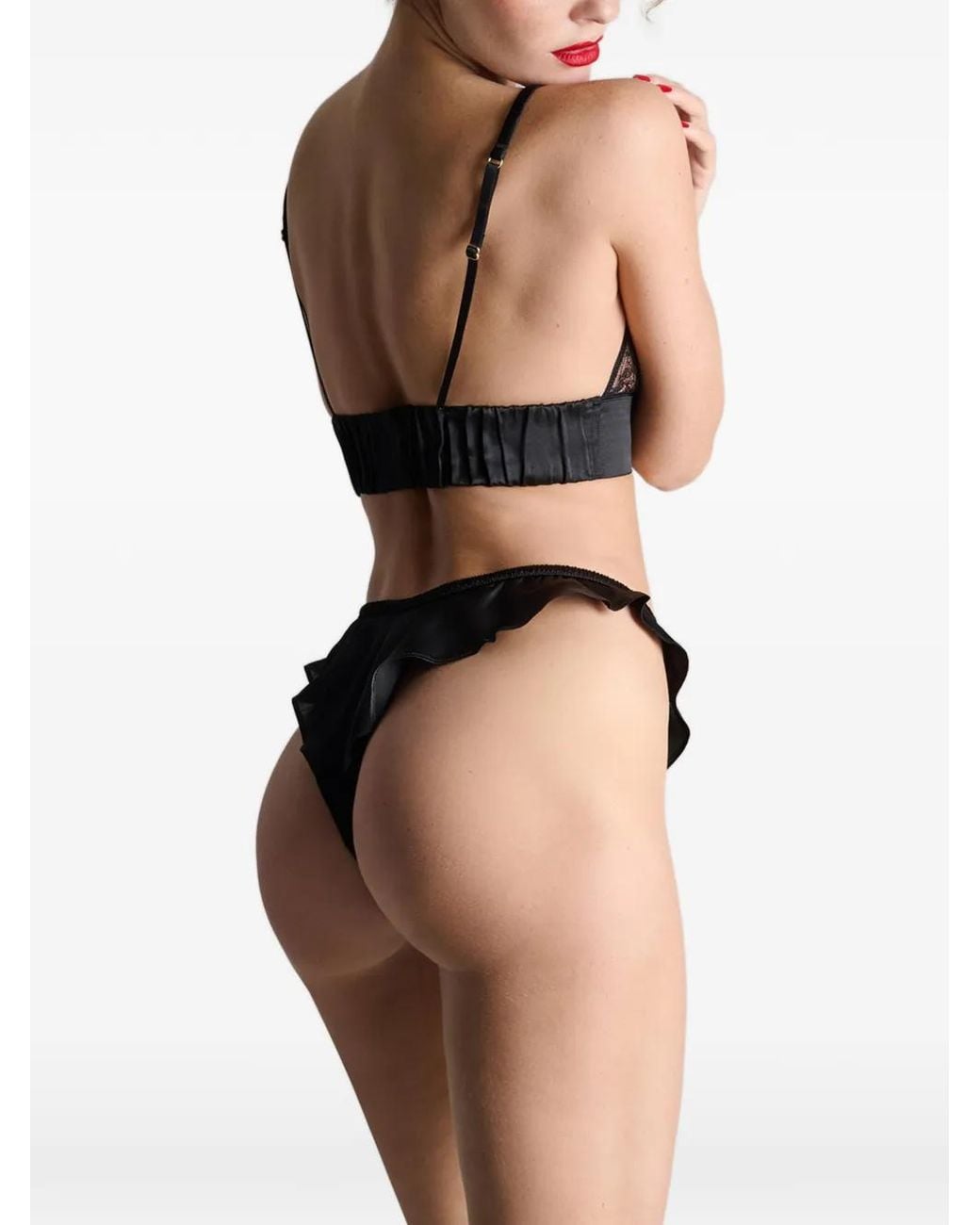 Maison Close Black Rendez-Vous Bra
