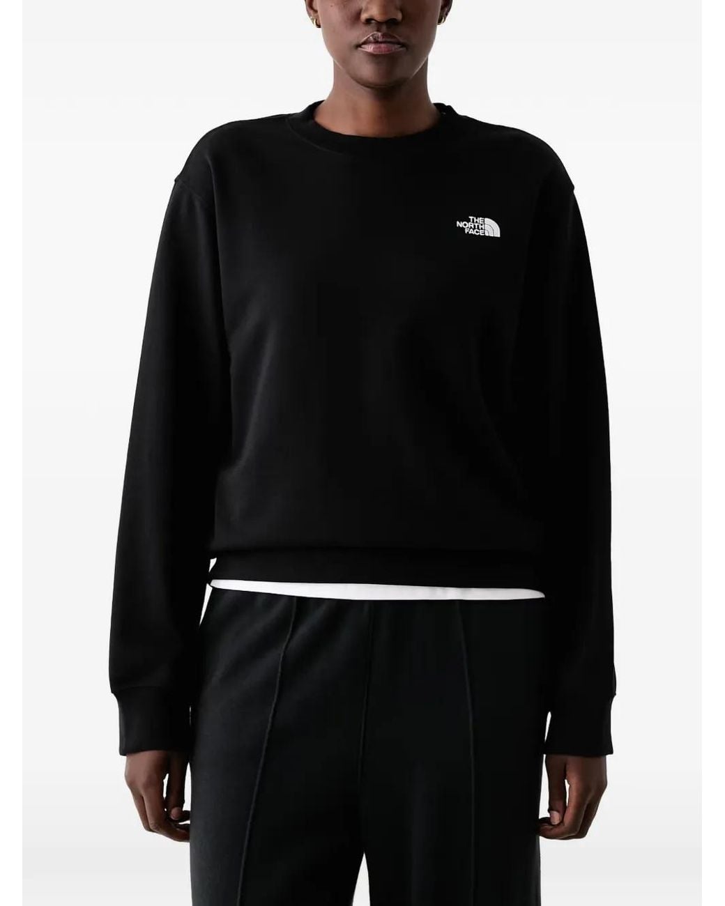 The North Face Black Logo-Print Sweatshirt