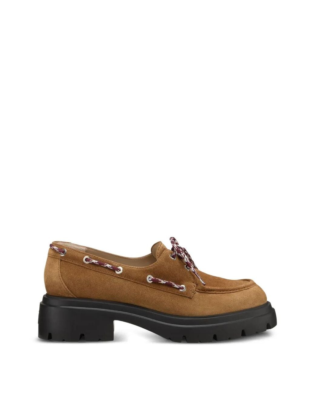 Stuart Weitzman Brown Hudson Loafers