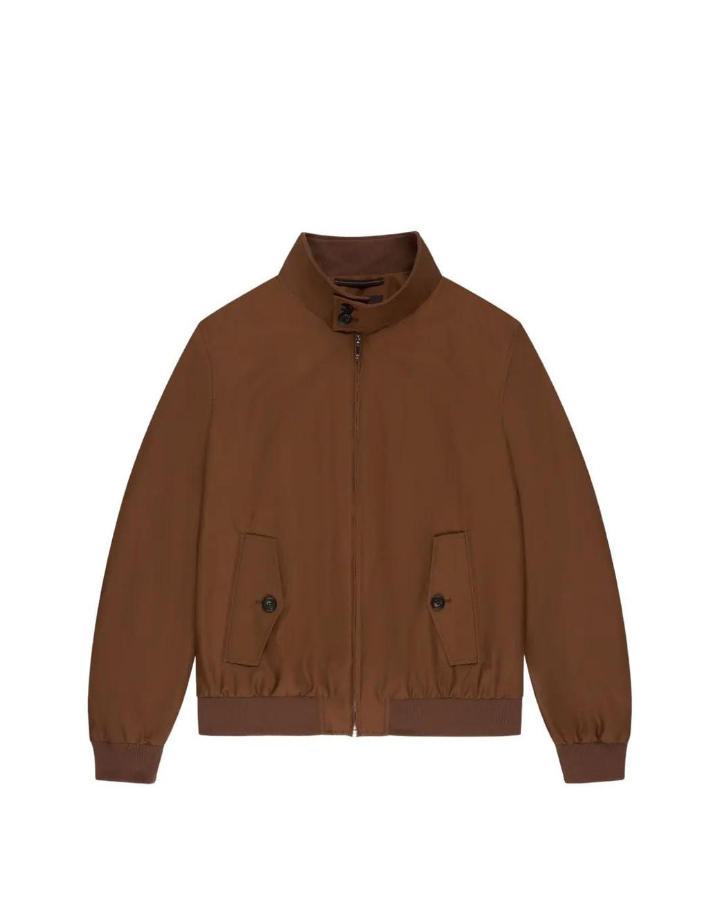 Montedoro Brown Veste À Fermeture Zippée for men