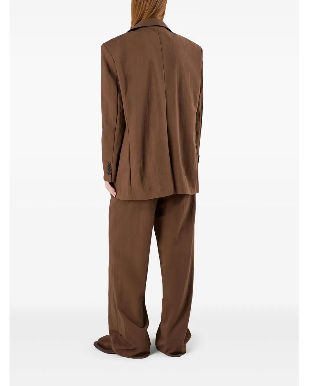 CAMPERLAB Brown Einreihiger Blazer