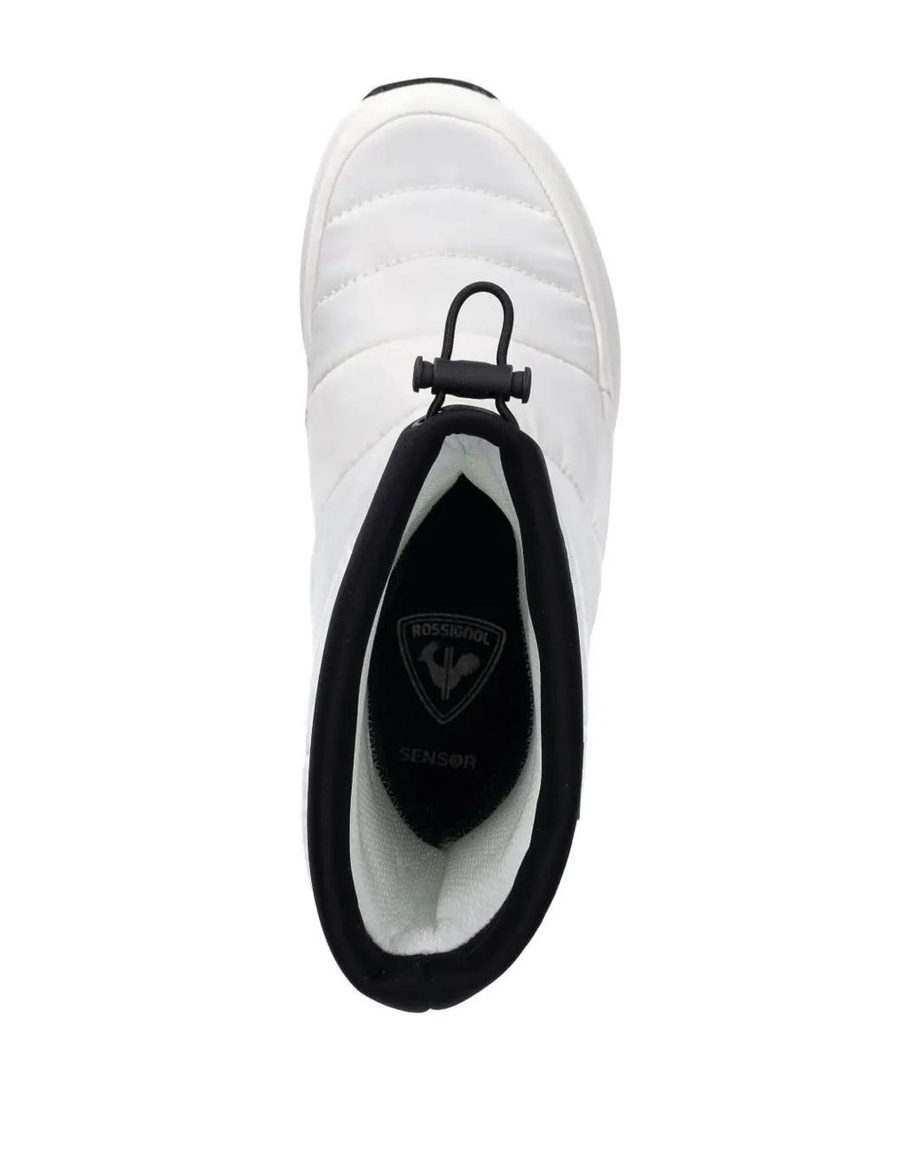 Rossignol White Drawstring Boots