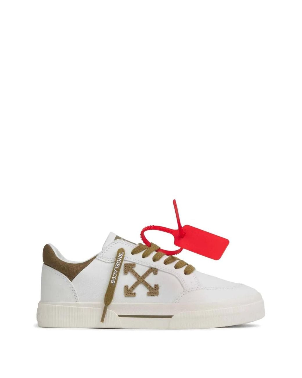 Off-White c/o Virgil Abloh White Arrows-Patch Sneakers