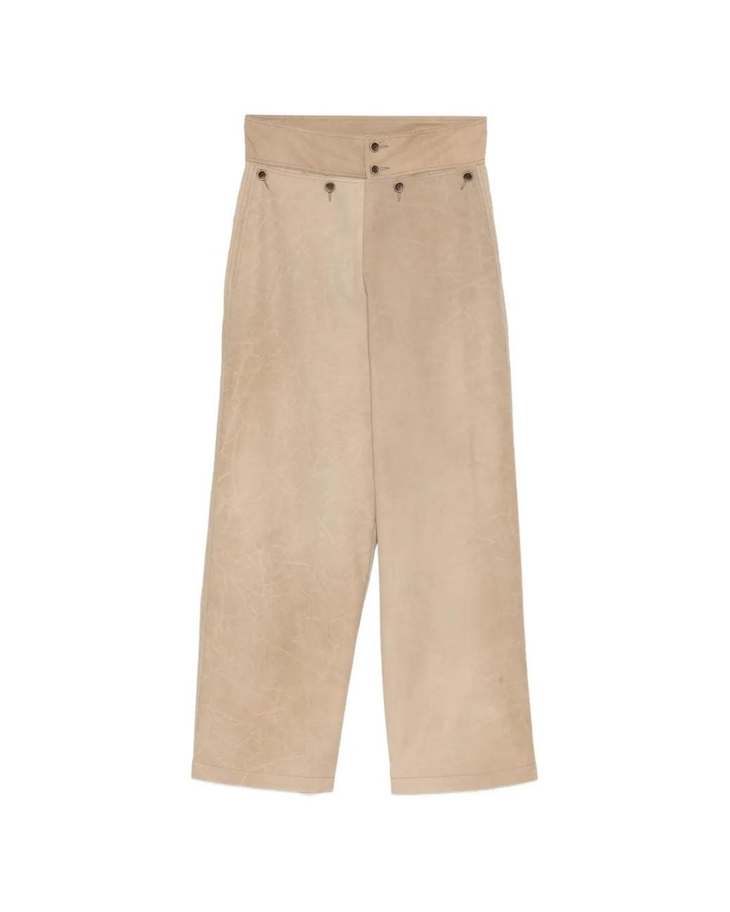 Uma Wang Natural Paulo Trousers for men