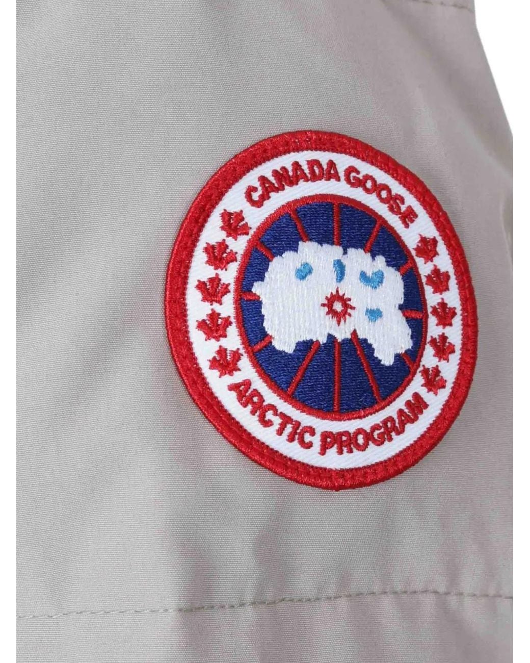Canada Goose Gray Technical Long Down Jacket