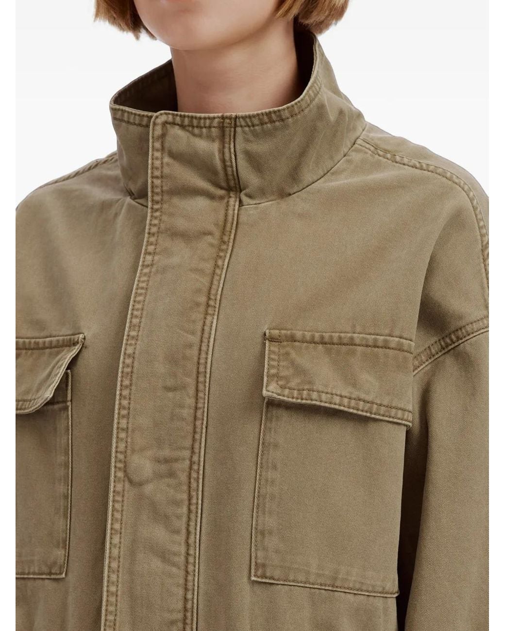 B+ AB Natural Veste À Taille À Lien De Resserrage
