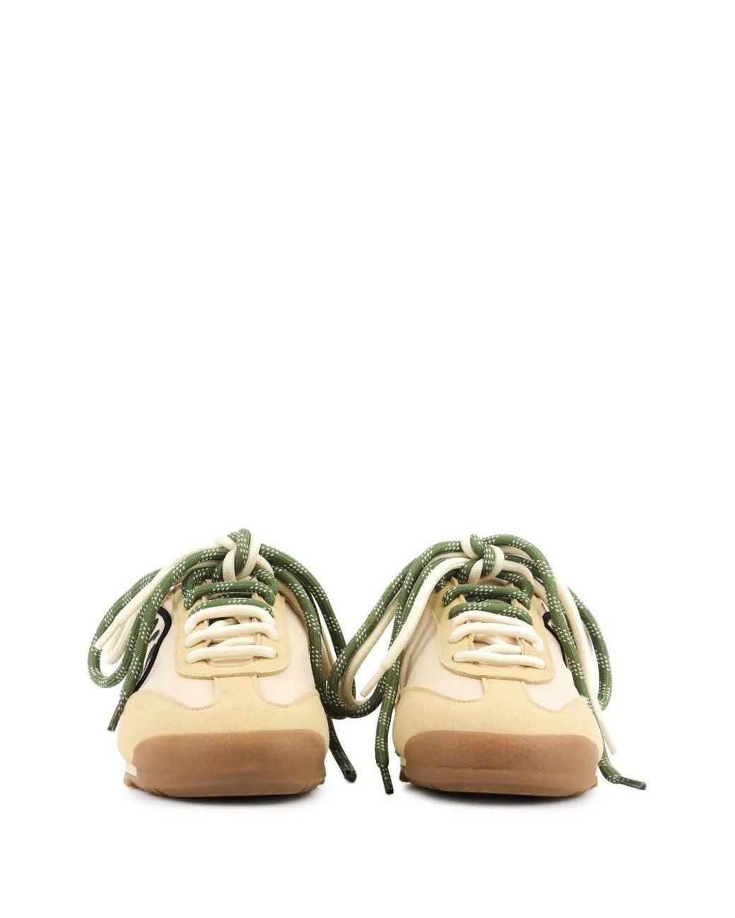 POSA White Runner Logo-Print Sneakers
