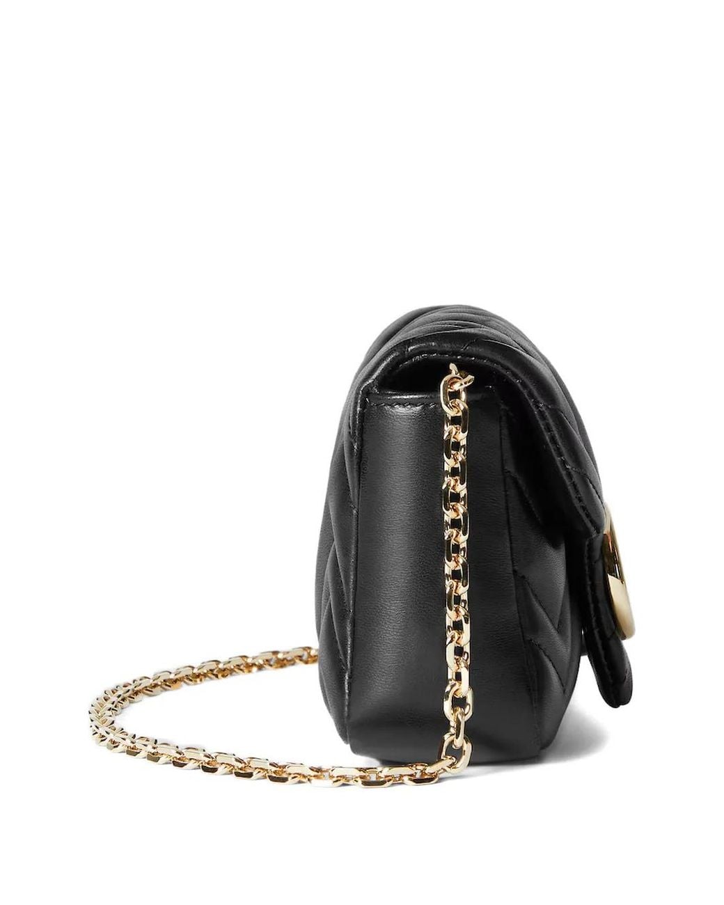 Gucci Black Gg Marmont Mini Shoulder Bag