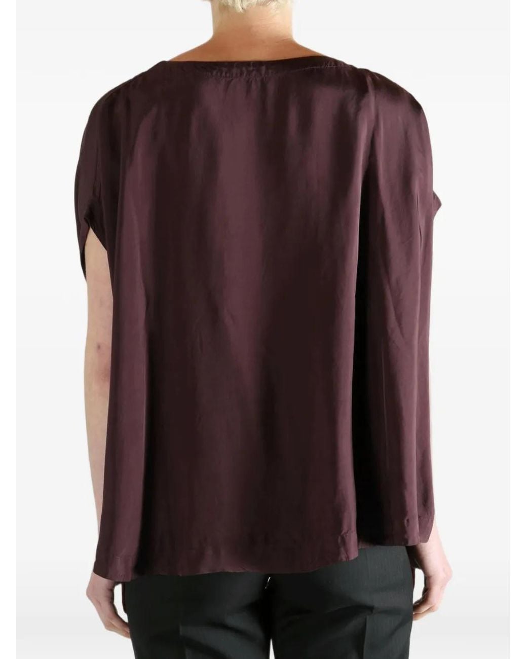 Casey Casey Purple Francesca Blouse