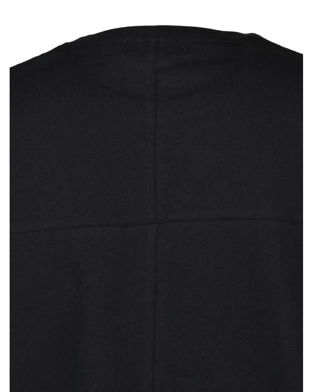 LAST NEST Black Graphic-Logo Box-Silhouette T-Shirt for men