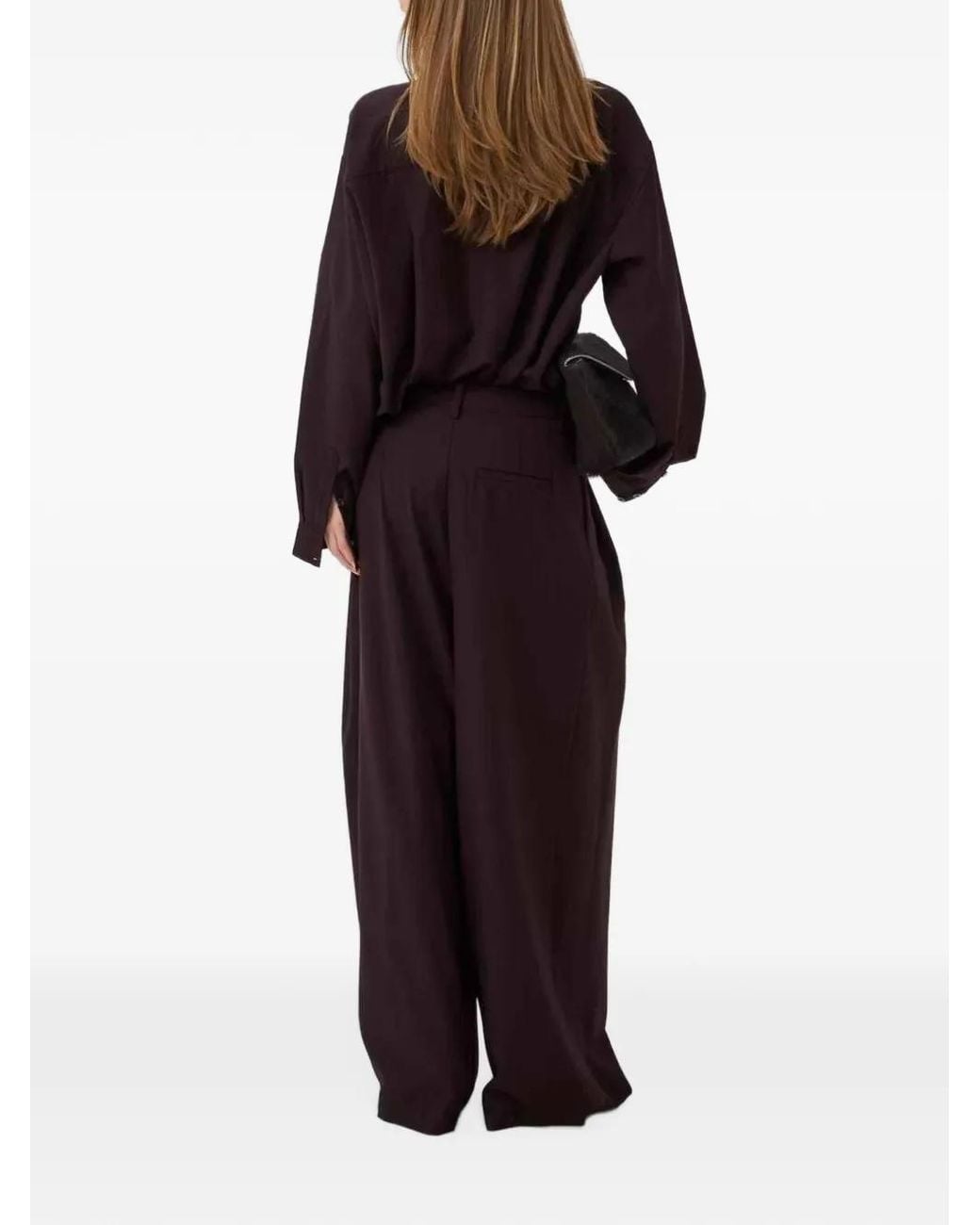 Gestuz Blue Schany Pleated Trousers