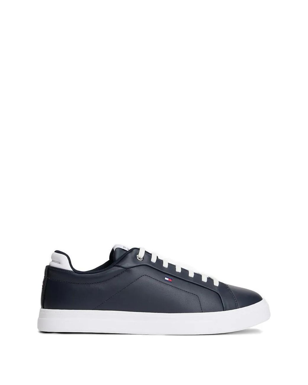 Tommy Hilfiger Blue Hilfiger Icon Logo-Patch Sneakers for men