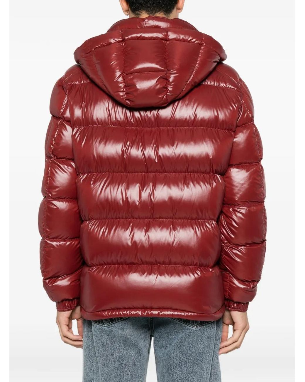 Chaqueta Acolchada Con Capucha Herno de hombre de color Red