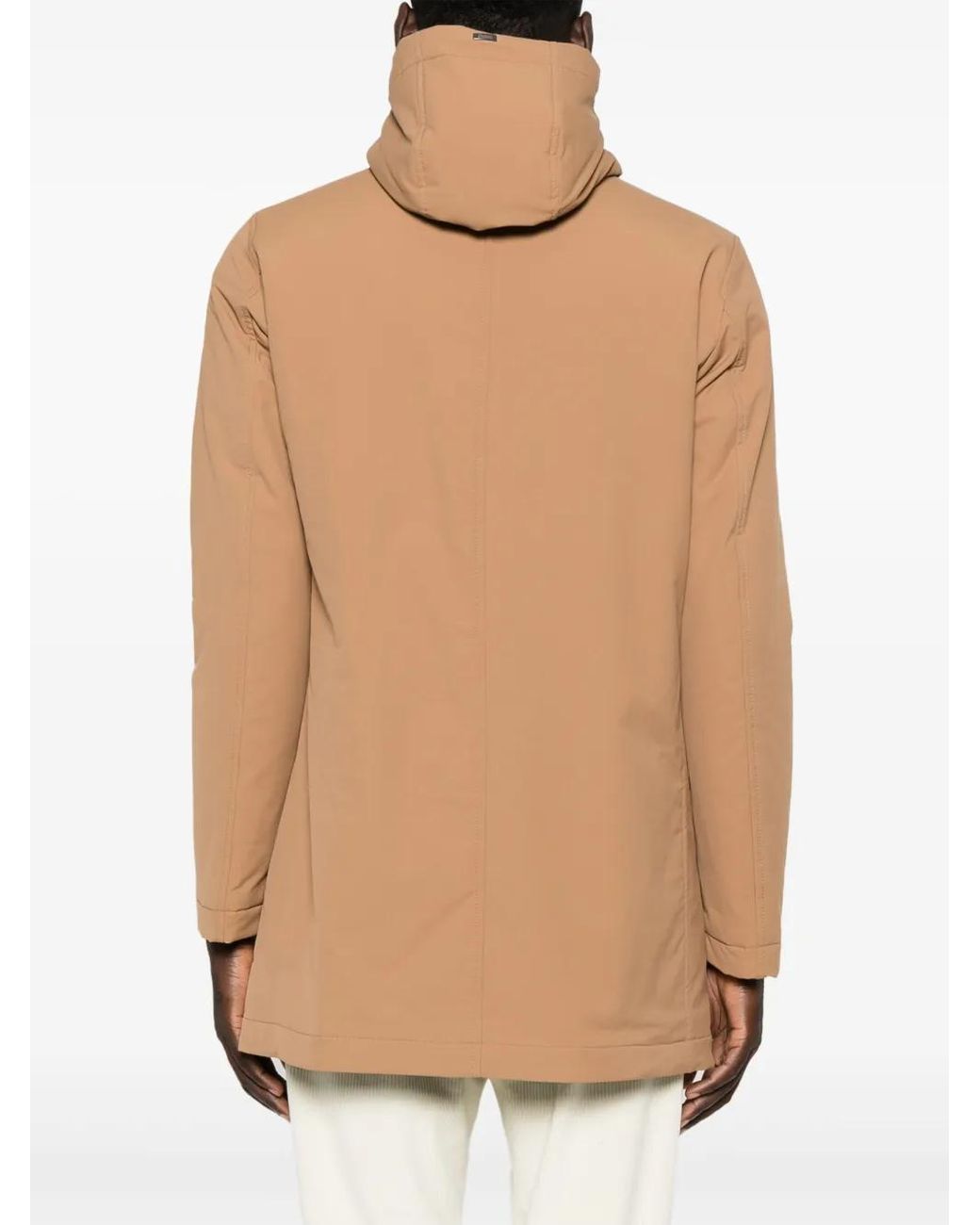 Herno Parka Met Capuchon En Rits in het Brown voor heren