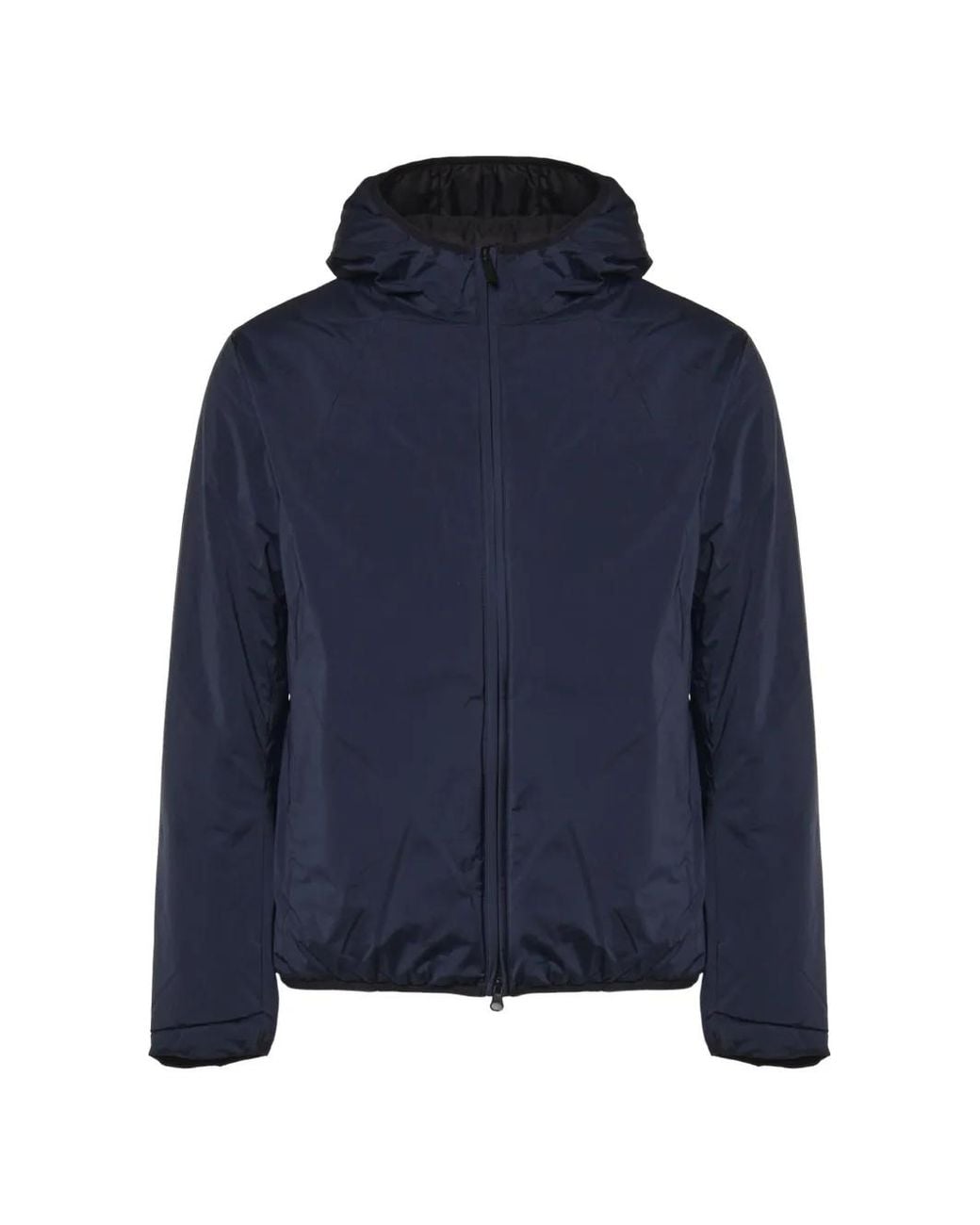 Colmar Blue Autumn-Weight Hooded Logo-Patch Jacket for men