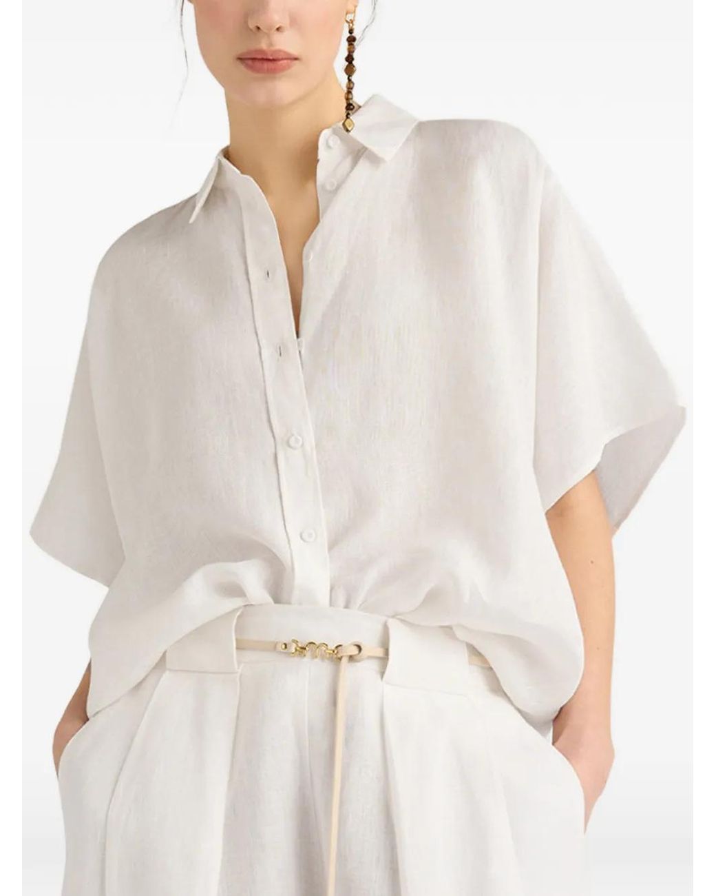 Momoní White Brooklyn Shirt