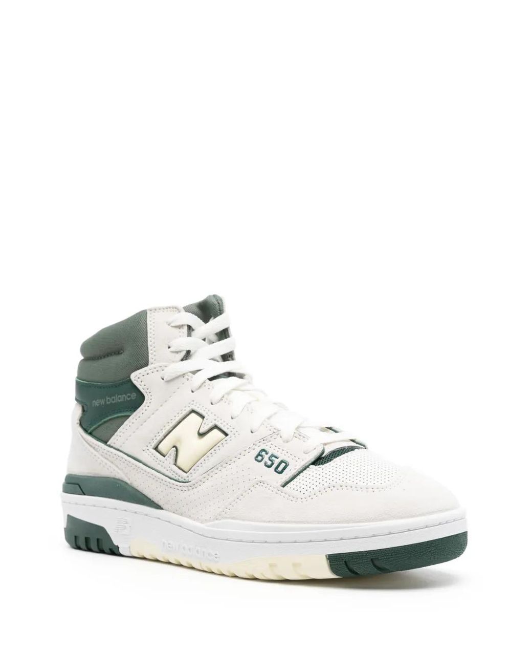 New Balance White 650