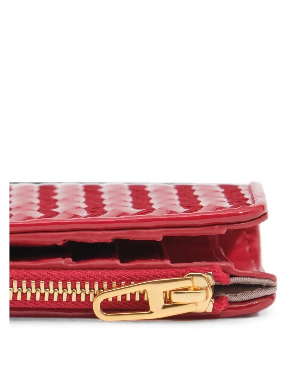 Bimba Y Lola Red Porte-Monnaie À Design Tressé