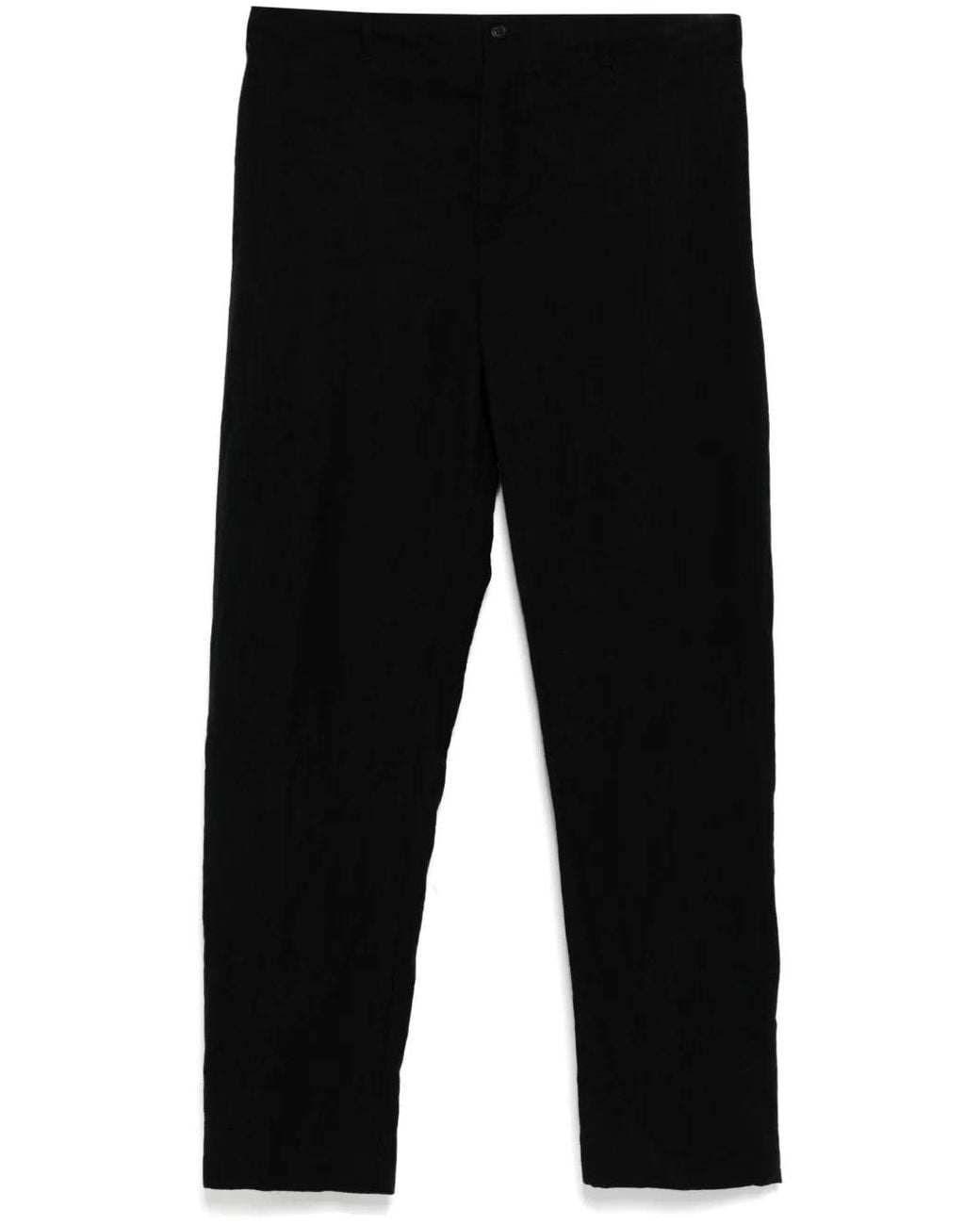 Forme D'expression Black Cotton Pants for men