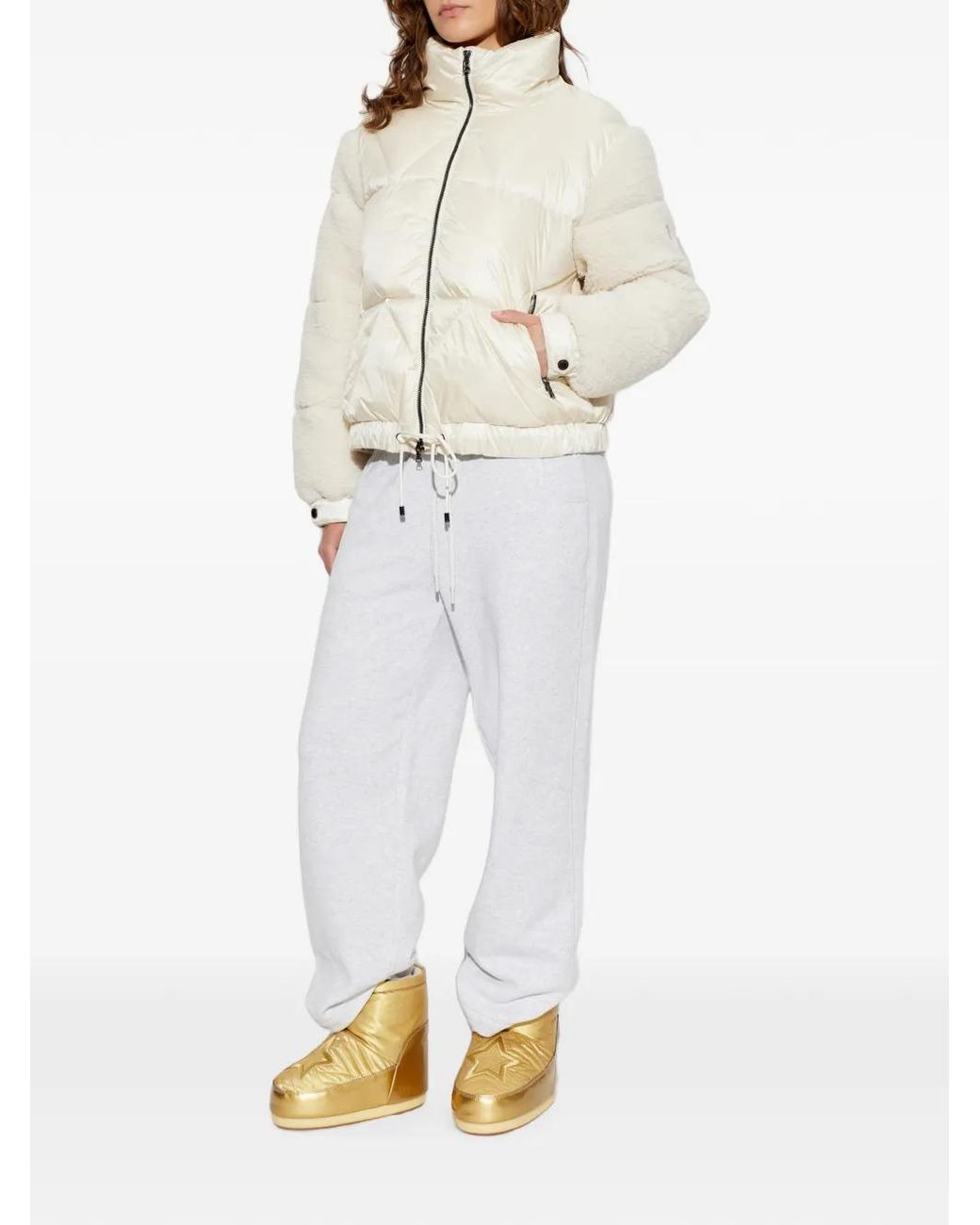 Moon Boot Natural Icon Low Comet Chrome Snow Boots