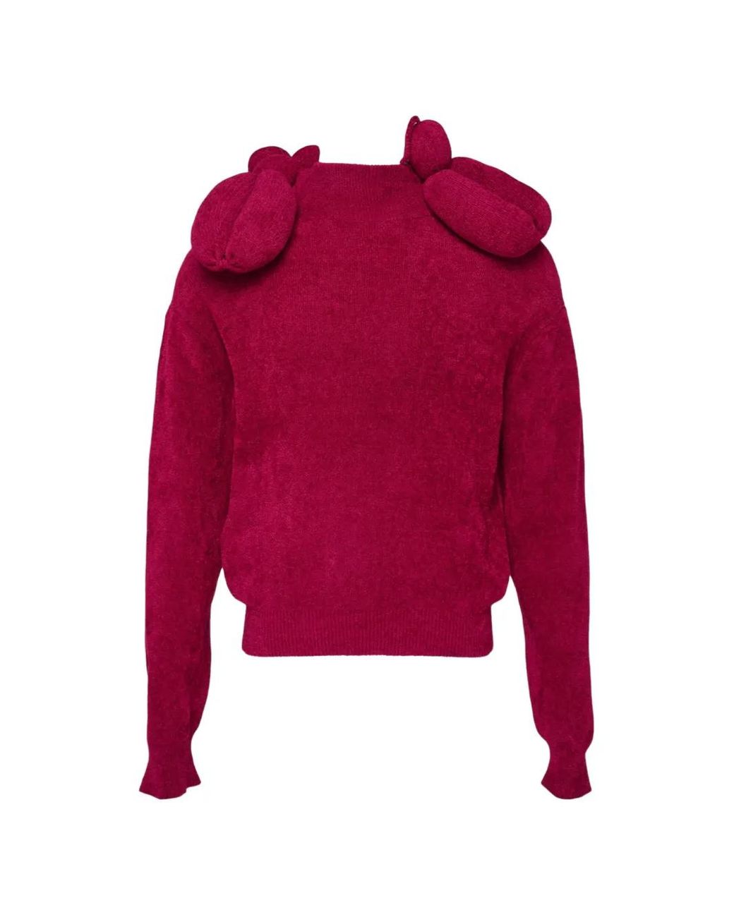 Doublet Red Pull À Col Montant Et Motif Chien En Ballon for men