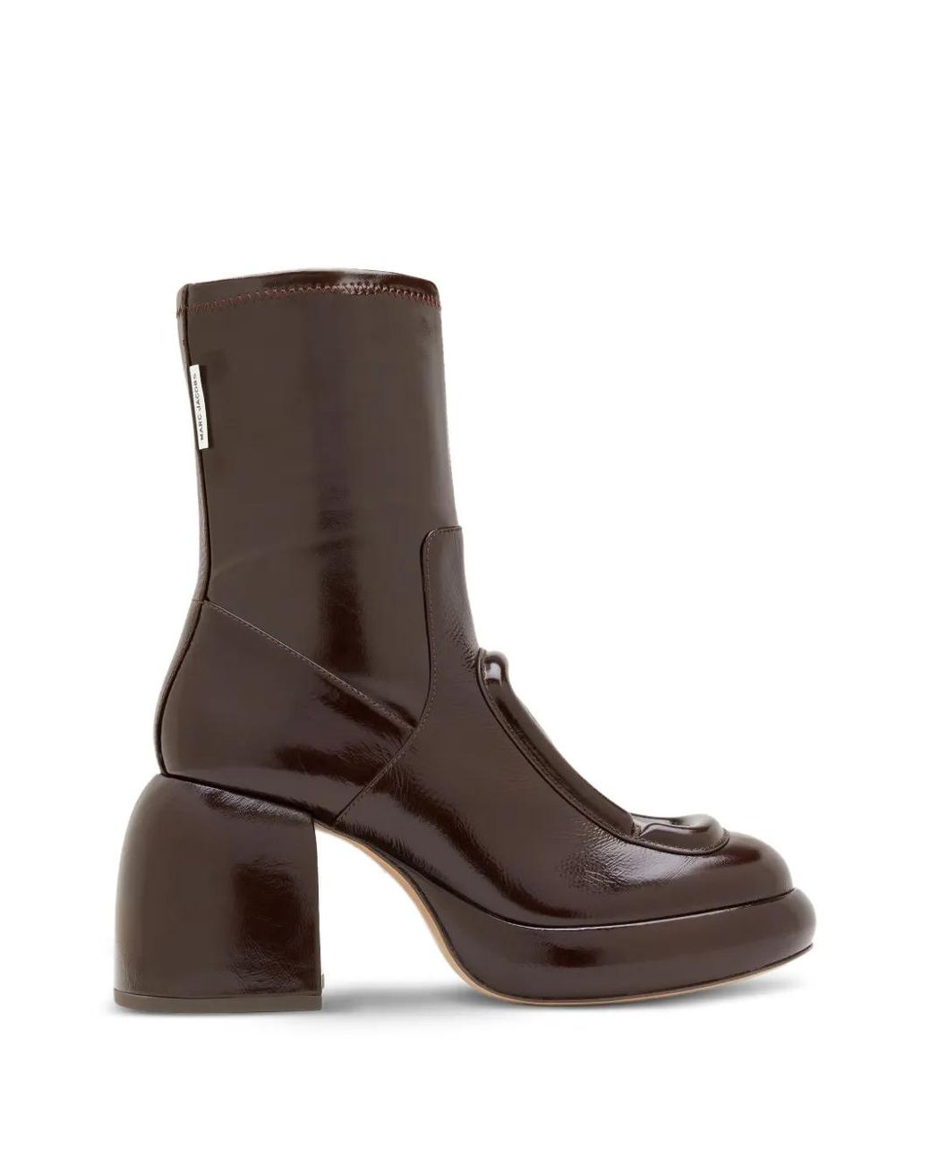 Marc Jacobs Brown The Pop J Marc Ankle Boots