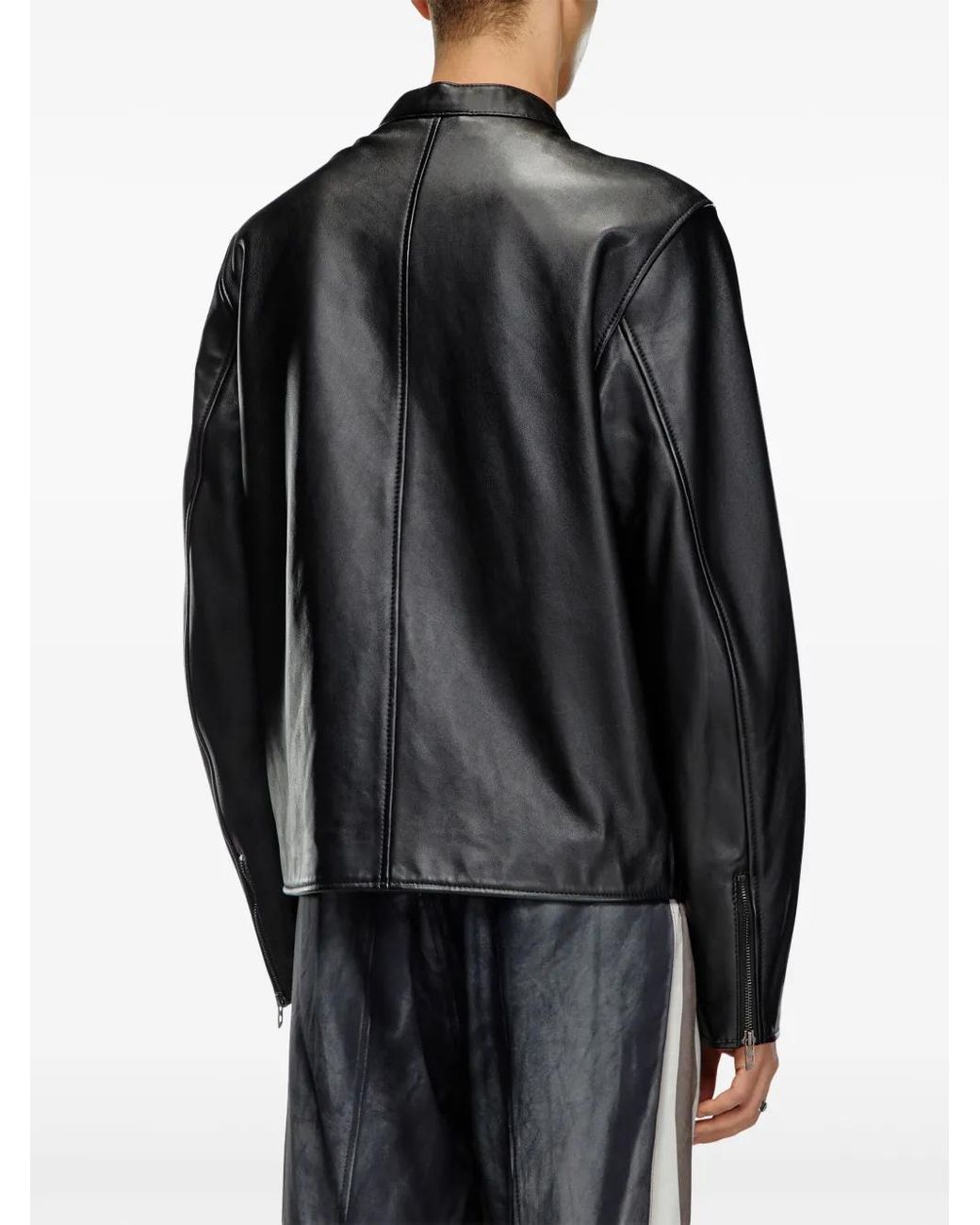 DIESEL Blue Jackets for men