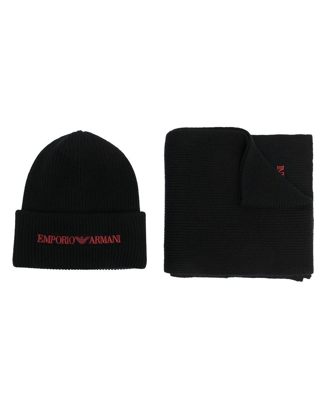 mens beanie hat and scarf set
