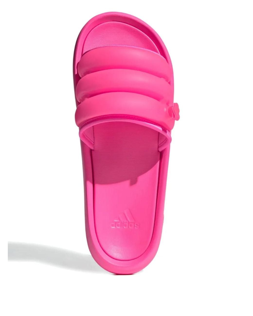 Adidas Pink Adilette Zplaash Slides for men