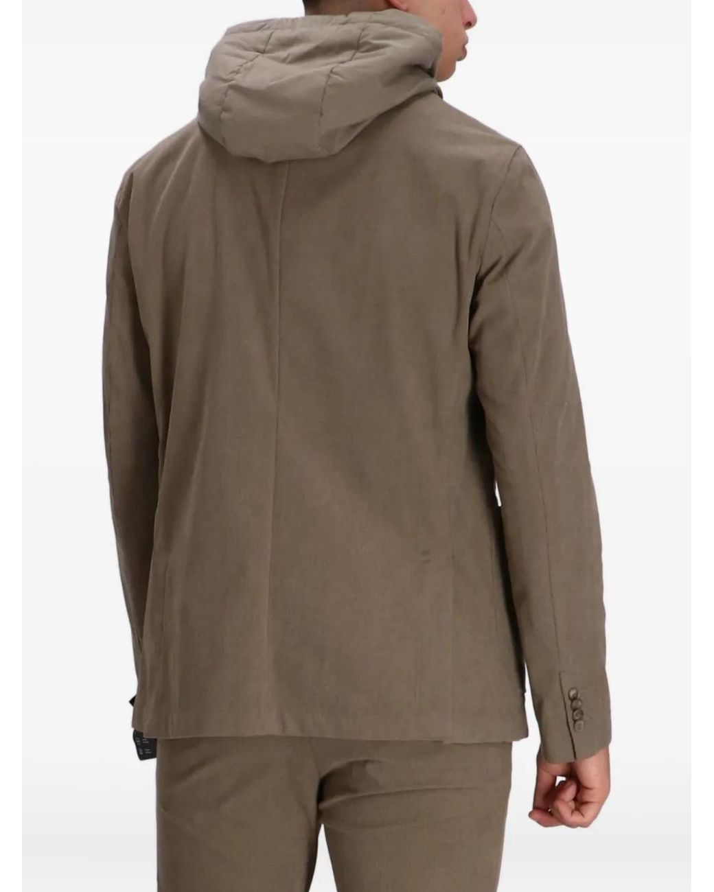 Boss Brown Hooded Jacket for men