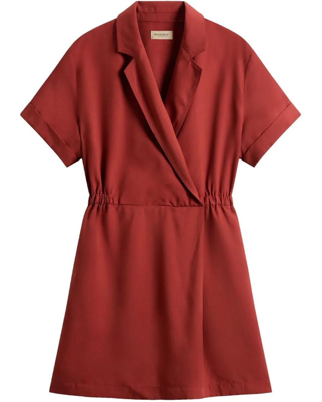 Woolrich Red Wrap Dress