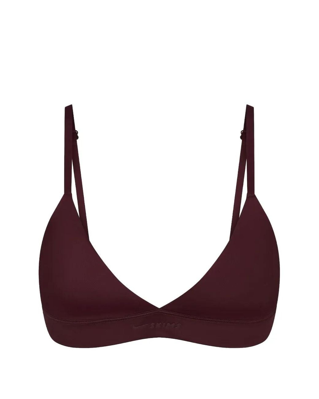 Skims Purple X Nike Triangle Bra