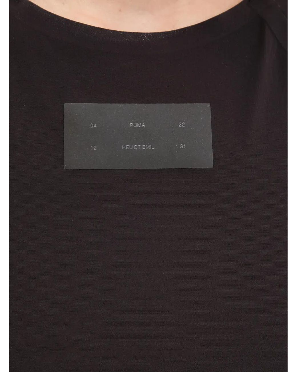 PUMA Black X Heliot Emil Crew-Neck Top