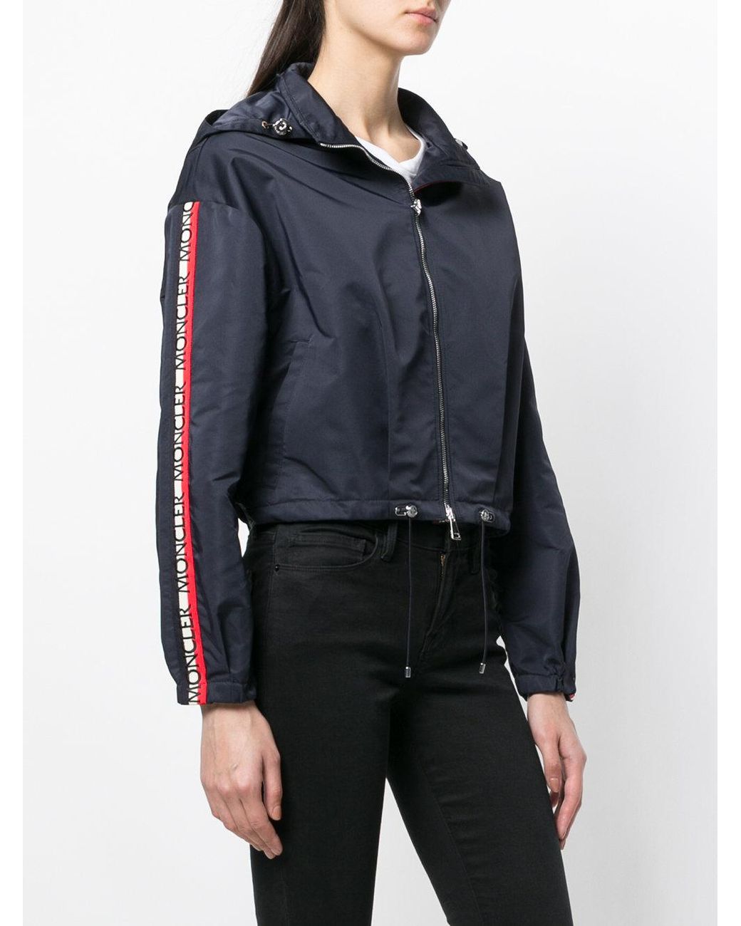 cropped moncler jacket