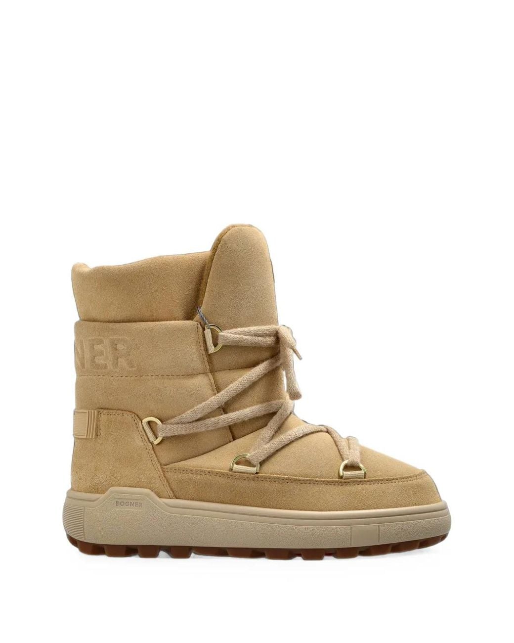 Bogner Brown Chamonix Suede Snow Boots