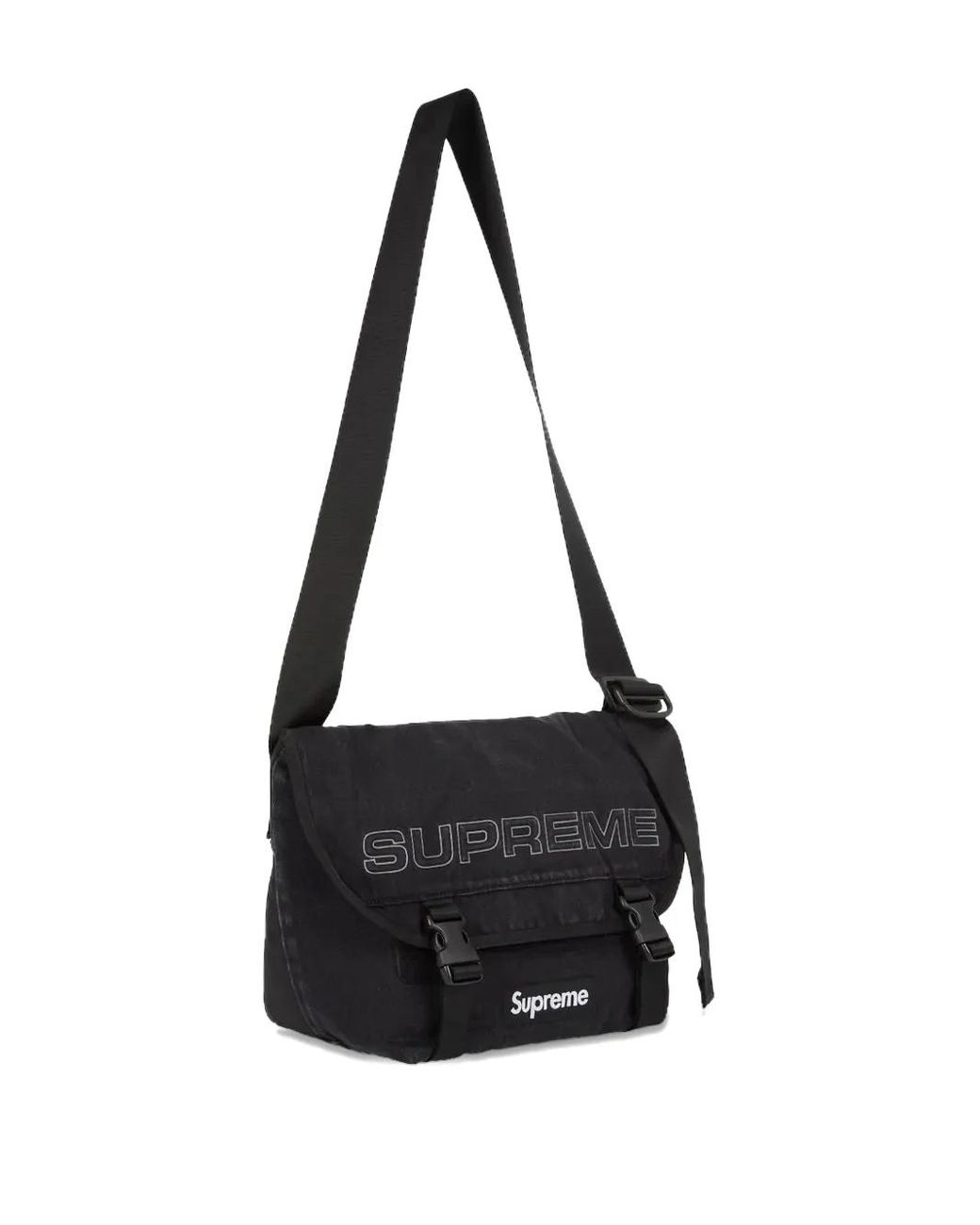 【完全未開封】supreme Denim Shoulder Bag Black Supreme Denim Shoulder Bag in Black for Men | Lyst