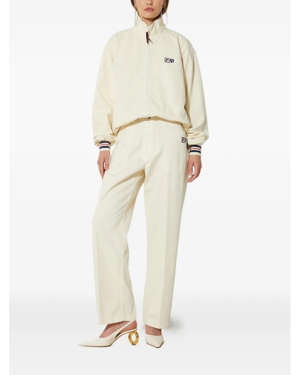 Fila Natural Patch-Pocket Trousers