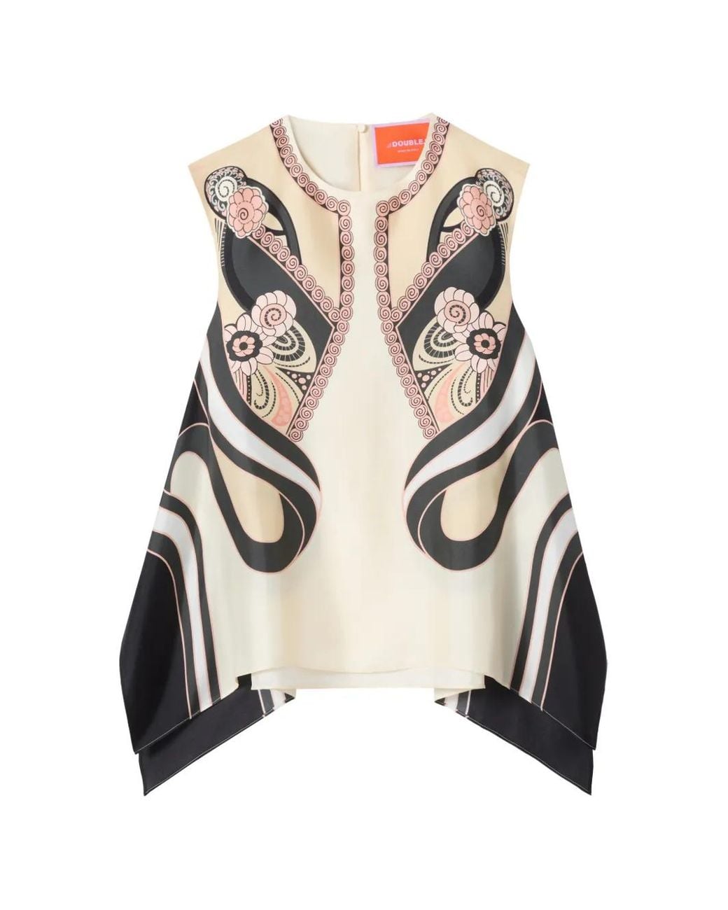 LaDoubleJ White San Carlo Top