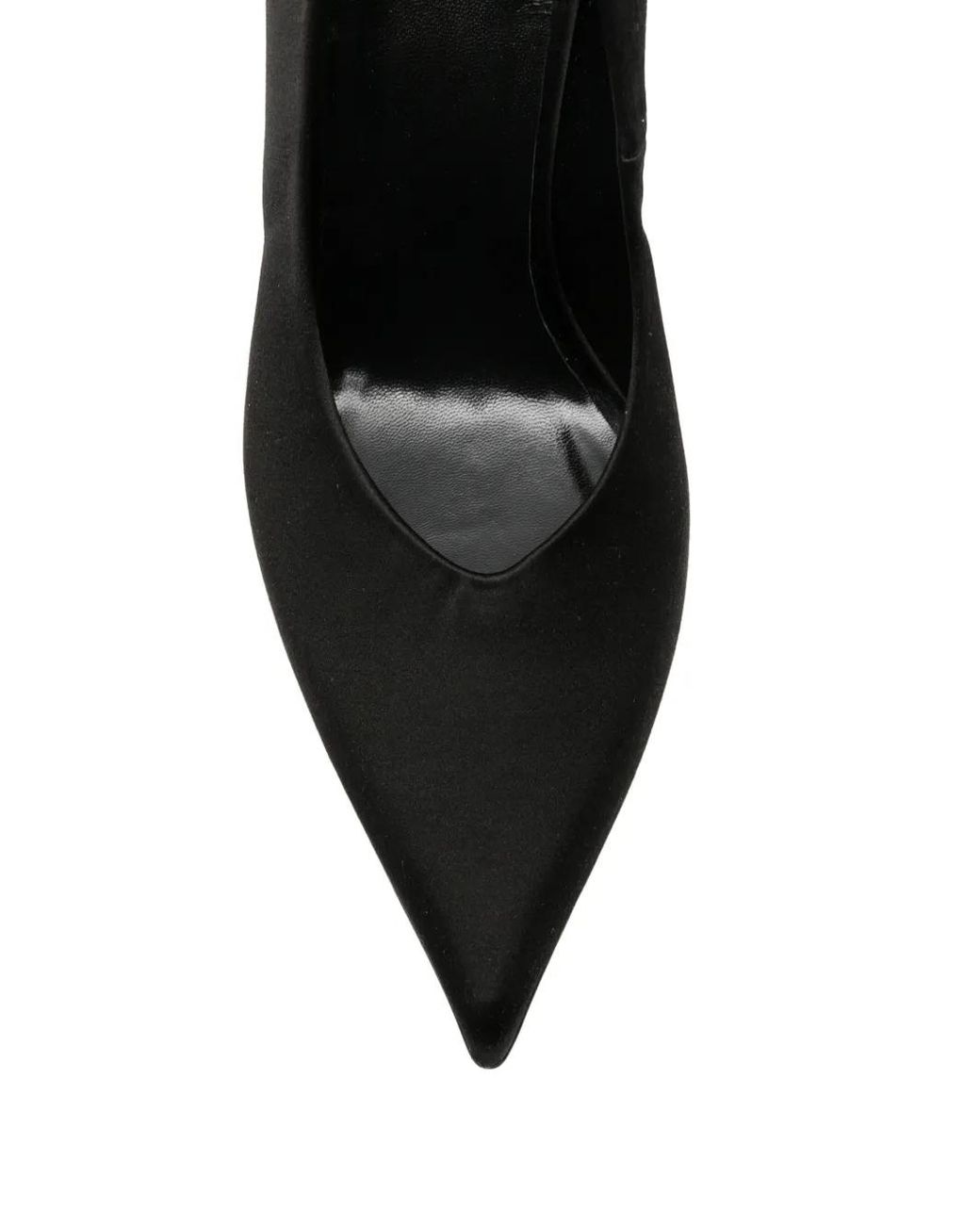 Jude Black Escarpins Kiss En Satin