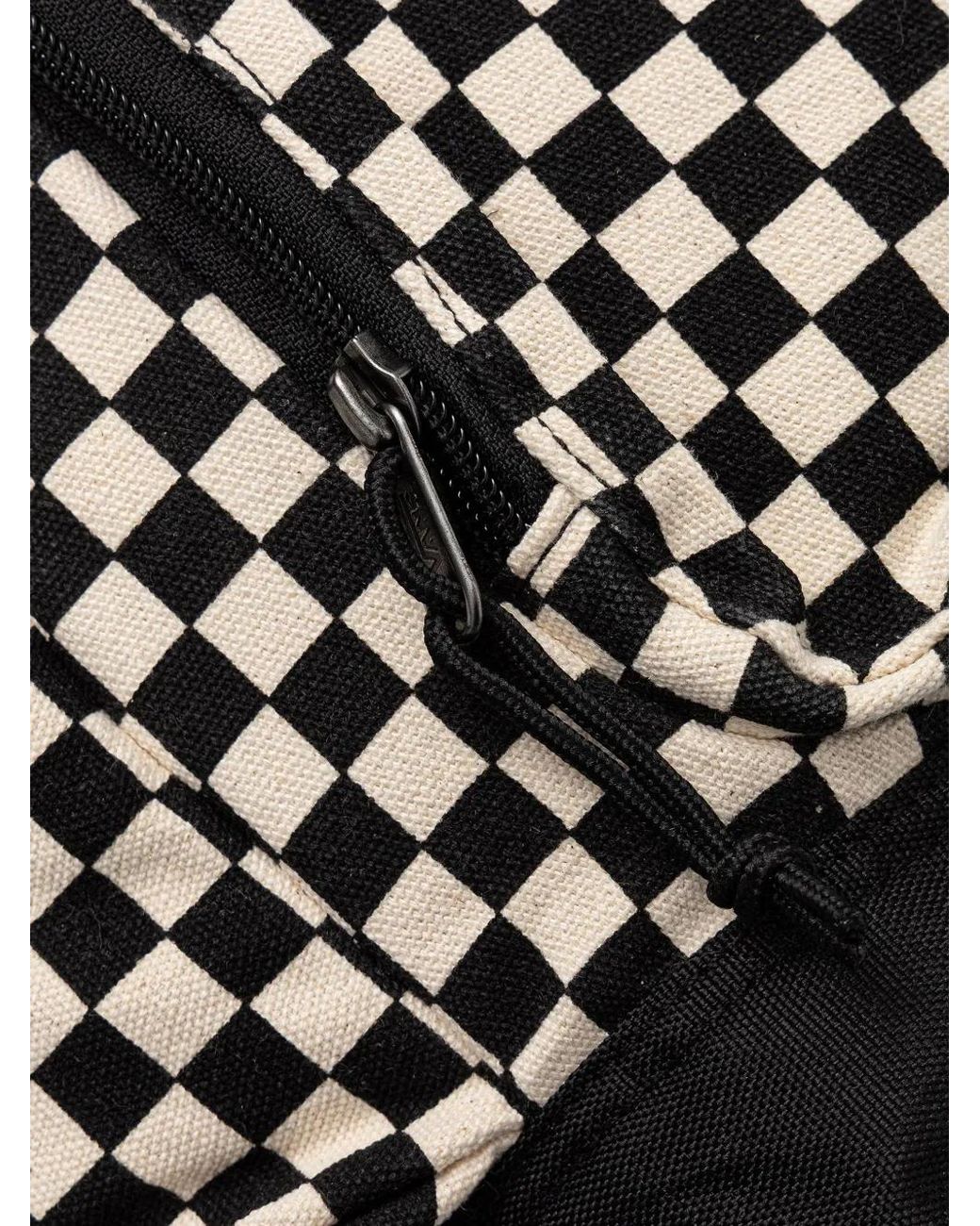 Zaino A Quadri di Vans in Black