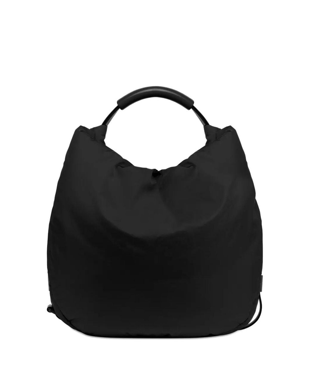 Moschino Black Handle Me Medium Shoulder Bag