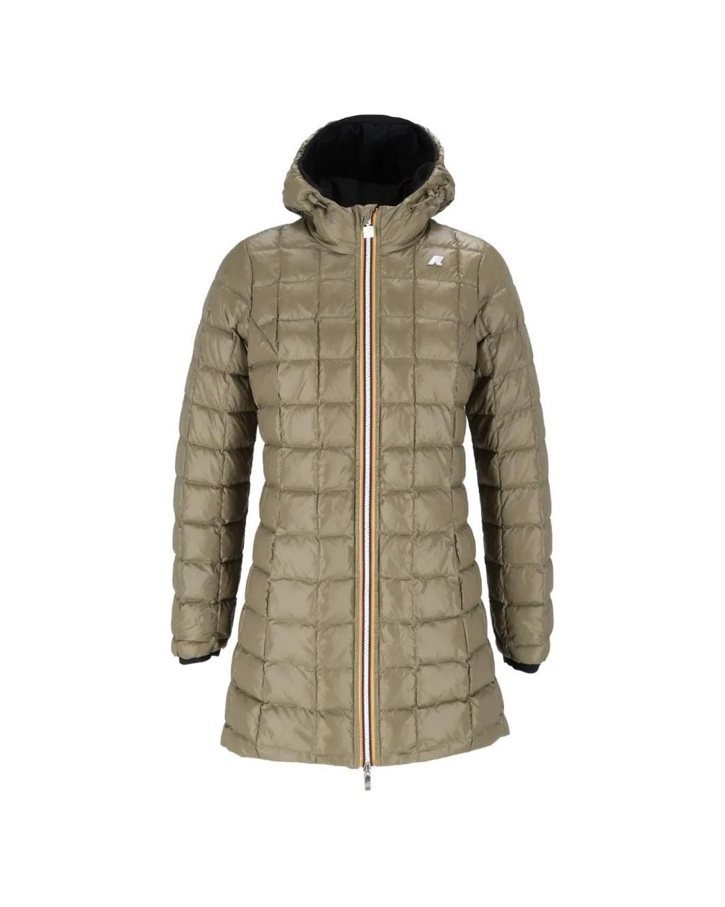 K-Way Black Reversible Hooded Jacket