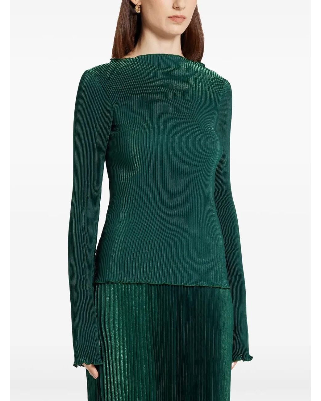 L'idée Green Soiree Blouse