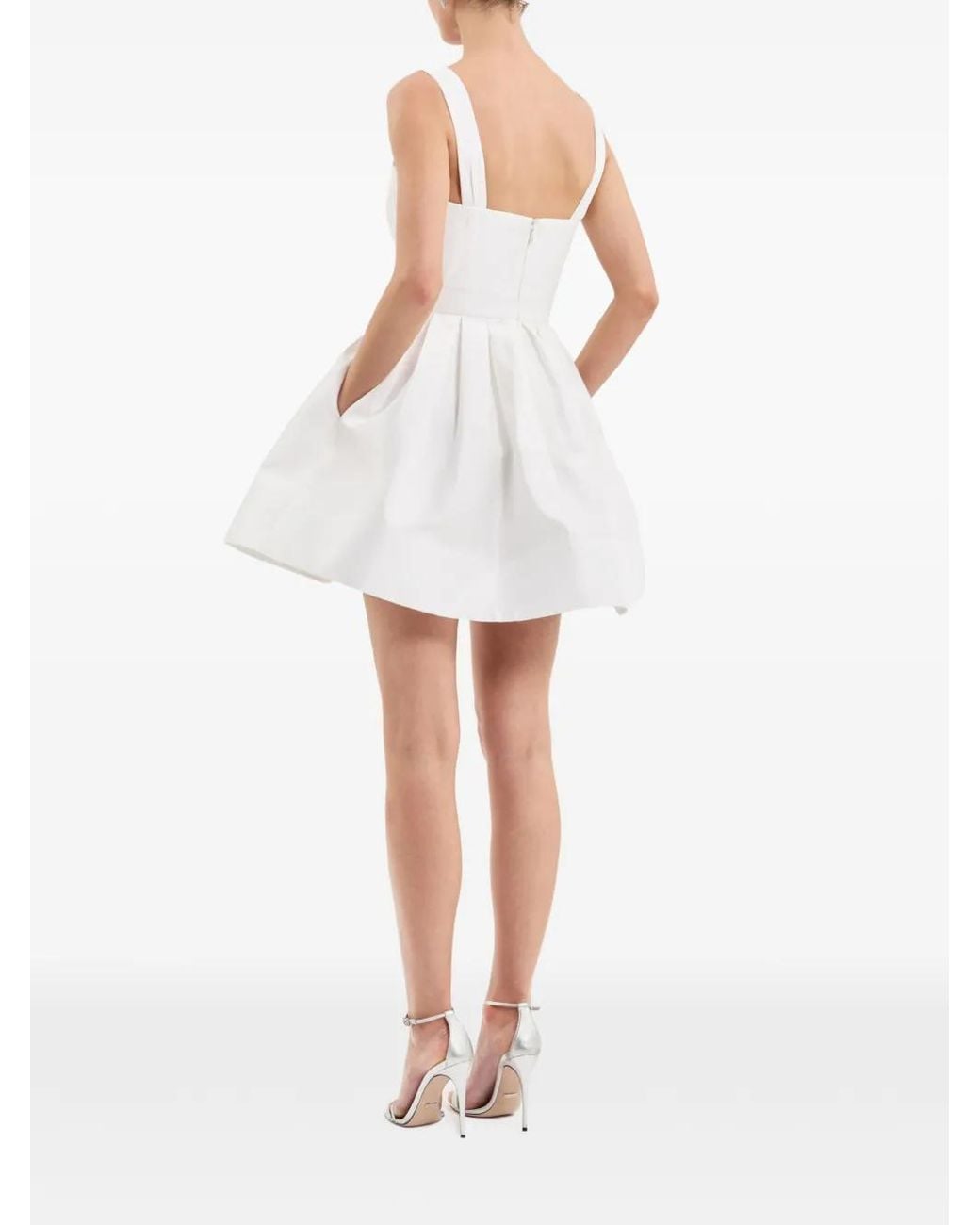 Rebecca Vallance White Louis Mini Dress