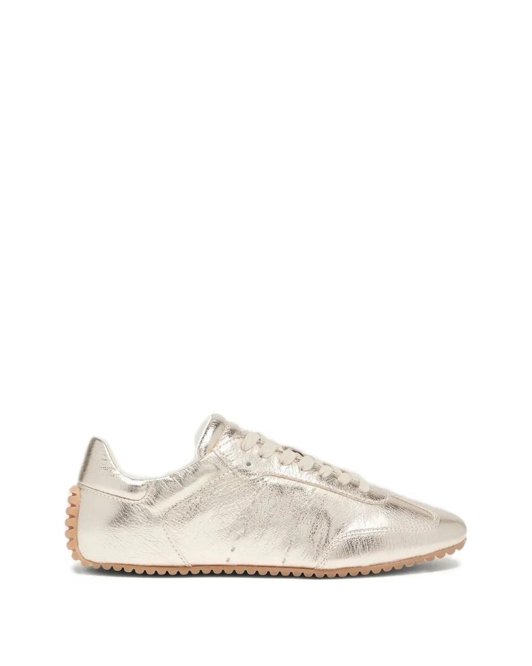 Odissi White Cass Lace-Up Sneakers