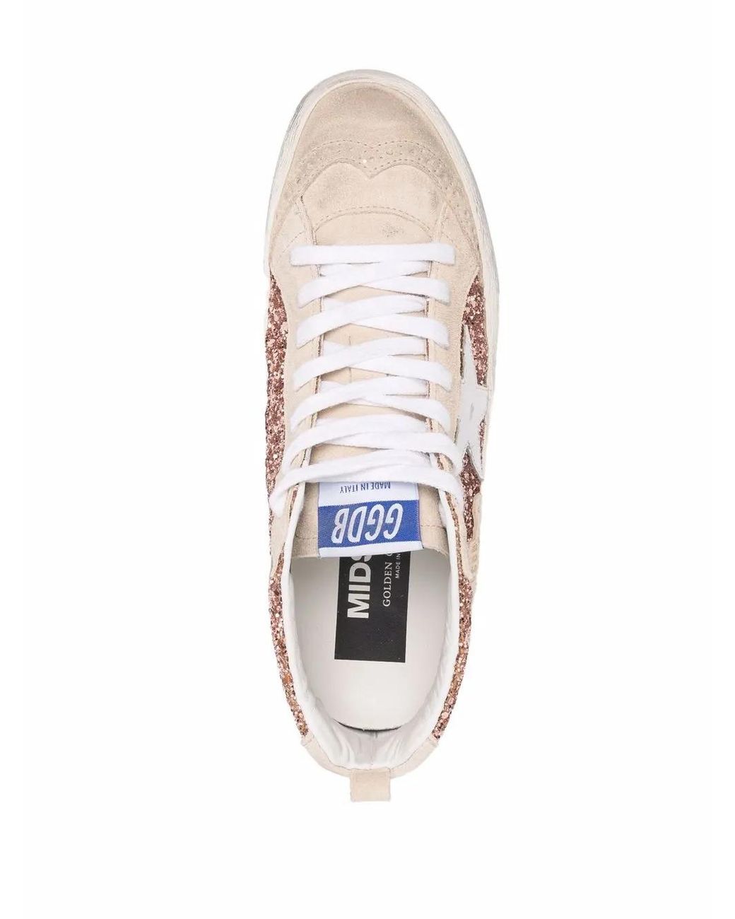 Golden Goose Deluxe Brand Pink Classic Mid-Top Sneakers For