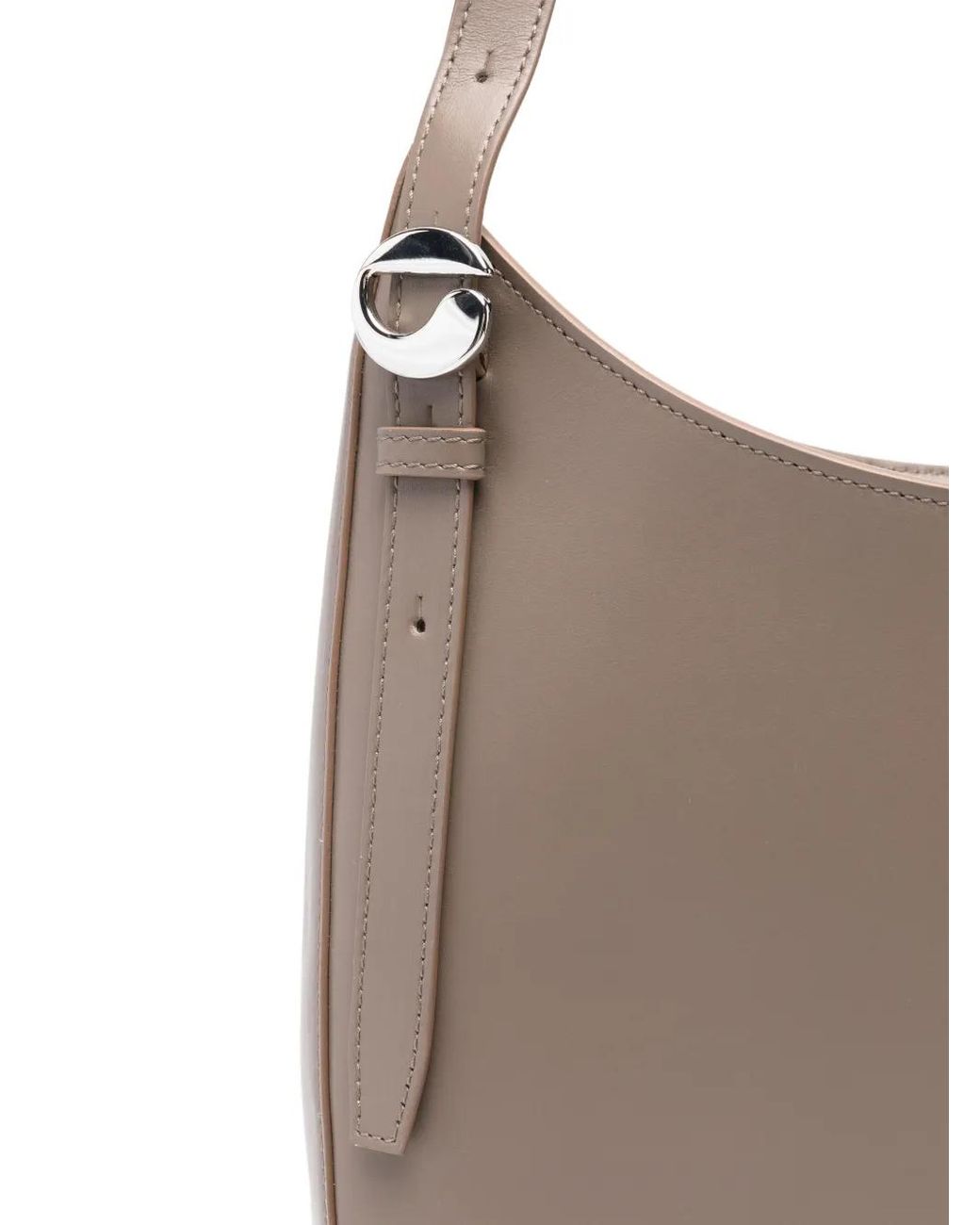 Coperni Brown Ring-Detail Shoulder Bag