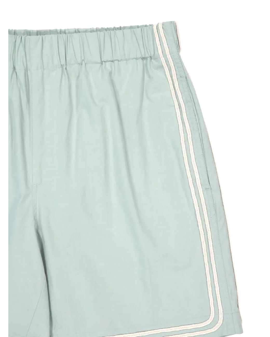 Commas Blue Cotton Shorts for men